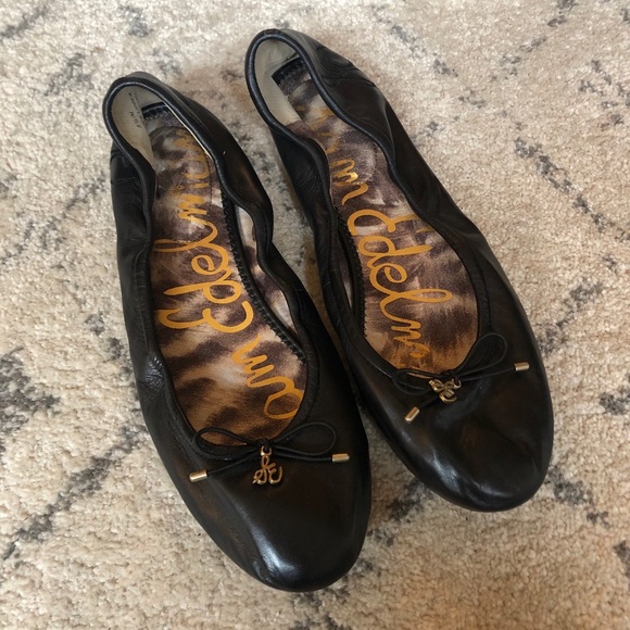 Sam Edelman Shoes - Sam Edelman Felicia ballet flats black leather 8.5
